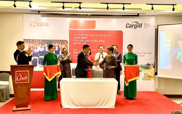 Cargill y CARE International se asocian para mejorar la agricultura sostenible en Dak Lak ảnh 1