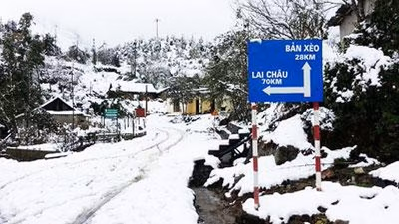 Sapa entre 10 destinos más atractivos para contemplar nevadas en Asia ảnh 1