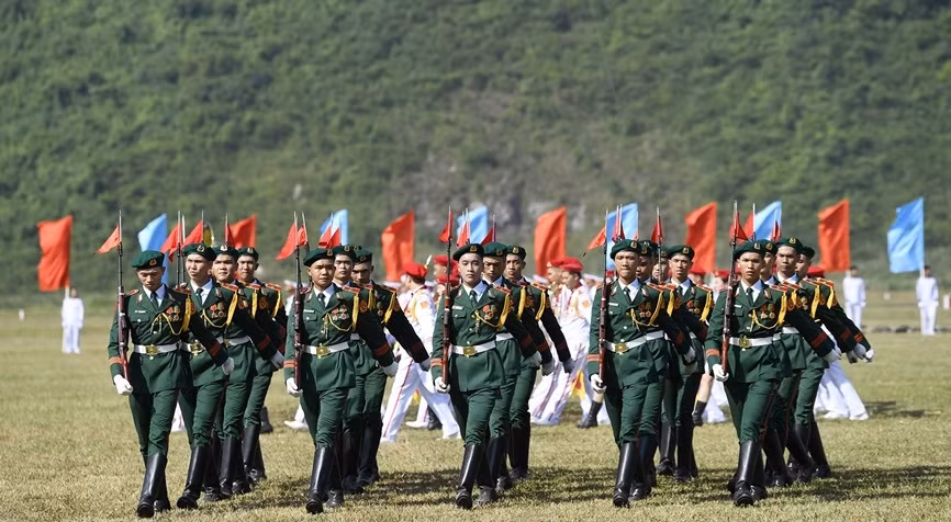 Realiza Vietnam ensayo de ceremonias de apertura y clausura del AARM-30 ảnh 1