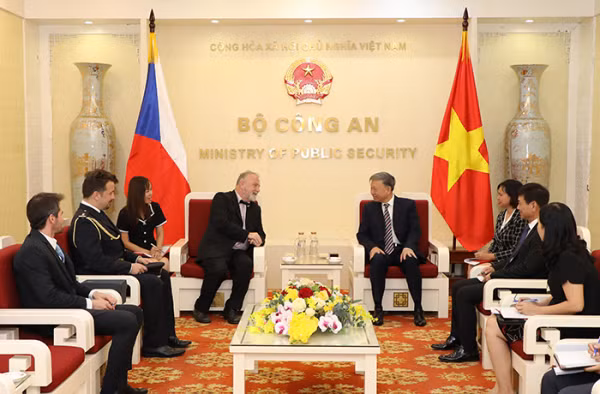 Promueven Vietnam y República Checa cooperación en lucha contra delincuencia ảnh 1