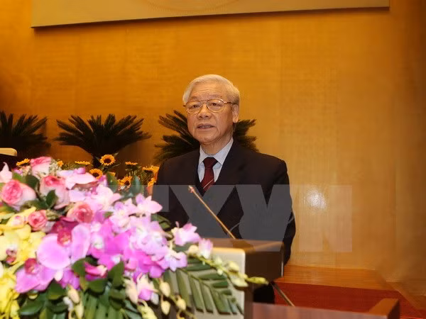 Más mensajes de felicitaciones enviadas al reelecto líder partidista de Vietnam ảnh 1