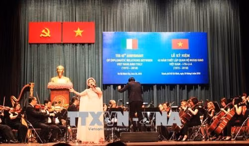 Conmemoran 45 años relaciones diplomáticas Vietnam-Italia ảnh 1