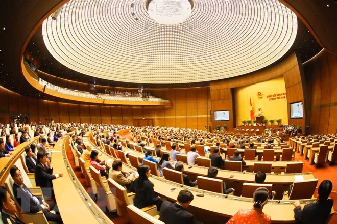 Parlamento vietnamita: de discursos preparados a debates instantáneos ảnh 1 Parlamento vietnamita: de discursos preparados a debates instantáneos ảnh 1