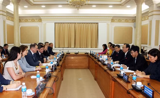 Ciudad Ho Chi Minh y San Petersburgo impulsan colaboración multisectorial ảnh 1
