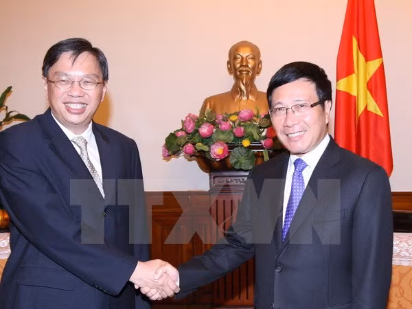 Vietnam y Singapur organizan novena consulta política ảnh 1