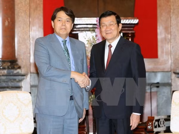 Presidente vietnamita resalta cooperación agrícola con Japón ảnh 1