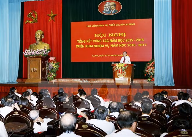 Academia de Ciencia Política Ho Chi Minh por alcanzar el nivel internacional ảnh 1