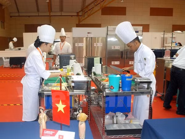 Asiste Vietnam al concurso de habilidades profesionales de ASEAN ảnh 1