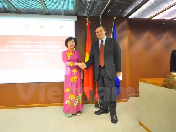 Debaten Vietnam e Italia fomento de cooperación económica ảnh 1