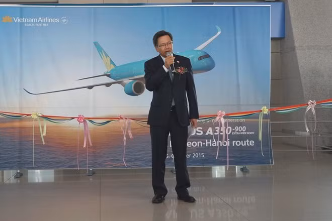 Vietnam Airlines opera Airbus A350 para ruta Hanoi- Seúl ảnh 1