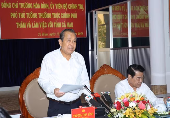 Gobierno vietnamita revisa desarrollo socioeconómico de Ca Mau ảnh 1