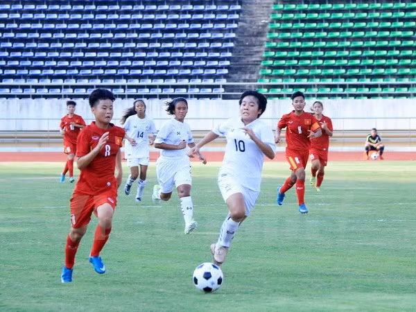 Futbolistas femeninas vietnamitas aceleran preparativos para Copa Asiática ảnh 1