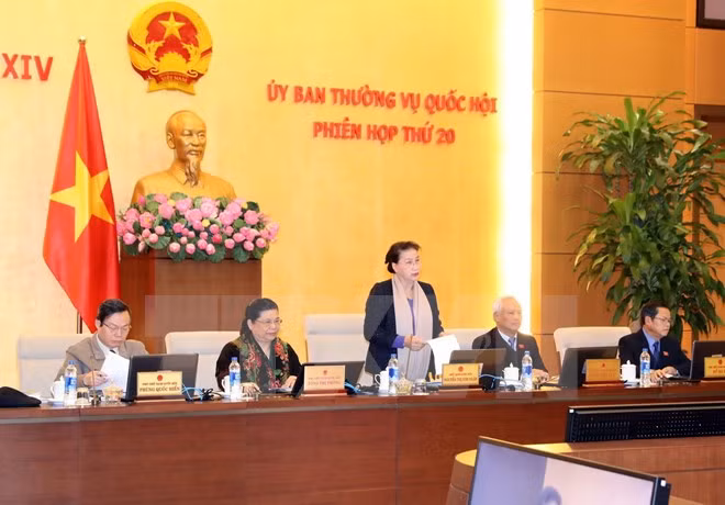 Emprenden reunión 20 del Comité Permanente del Parlamento vietnamita ảnh 1