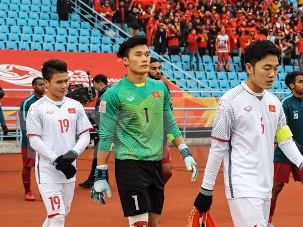 Futbolistas vietnamitas seleccionados como mejores jugadores del Campeonato Asiático Sub- 23 ảnh 1 Futbolistas vietnamitas seleccionados como mejores jugadores del Campeonato Asiático Sub- 23 ảnh 1
