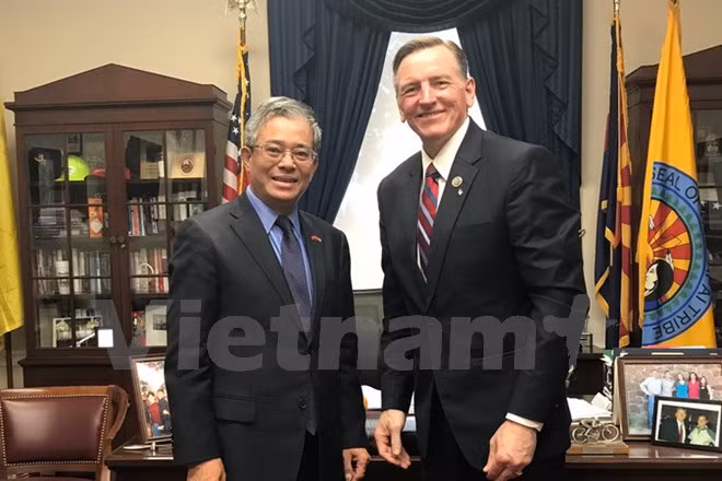 Vietnam y Estados Unidos fomentan cooperación en energía y defensa ảnh 1