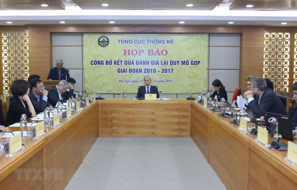 Divulgan en Vietnam estudio de revaluación del tamaño del PIB nacional en período 2010 - 2017 ảnh 1