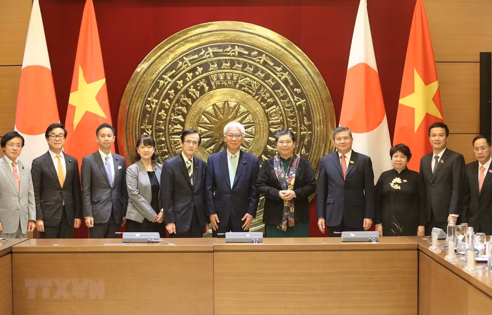  Órganos legislativos de Vietnam y Japón intensifican lazos bilaterales ảnh 1