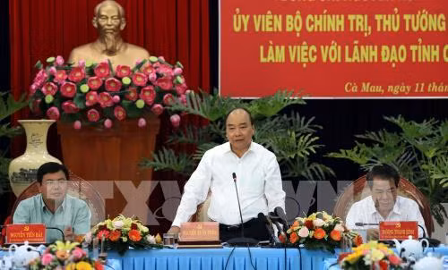 Destaca premier vietnamita alentadores logros de la provincia de Ca Mau ảnh 1