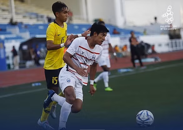 SEA Games 30: Selección sub22 de fútbol camboyana por primera vez entró a la semifinal ảnh 1 SEA Games 30: Selección sub22 de fútbol camboyana por primera vez entró a la semifinal ảnh 1