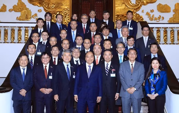 Destaca premier Xuan Phuc aportes del Comité Económico Japón-Vietnam ảnh 1