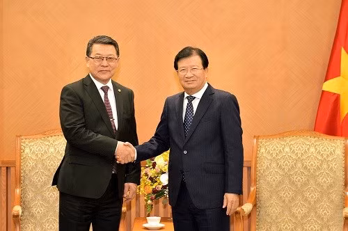 Amplían Vietnam y Mongolia los lazos comerciales ảnh 1