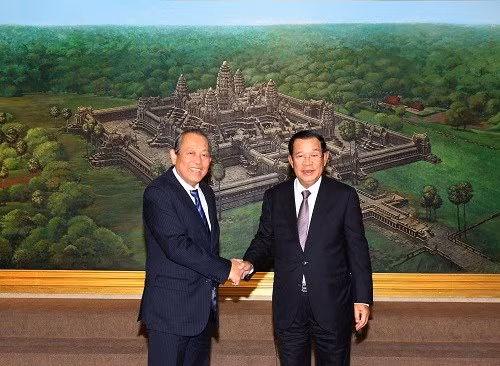 Fortalecen relaciones entre Vietnam y Camboya ảnh 1