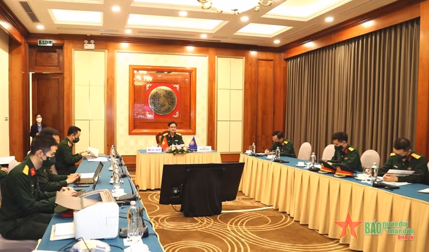 Vietnam asiste a reunión del Grupo de trabajo de altos funcionarios de defensa de ASEAN ảnh 1