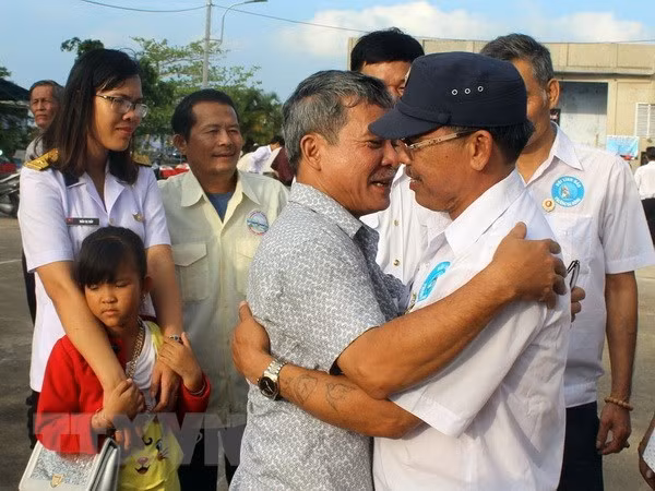 Veteranos evocan memorias luctuosas de batalla naval Gac Ma ảnh 1