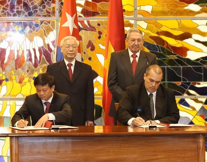 Agencia Vietnamita de Noticias fortalece cooperación con contrapartes cubanas ảnh 1