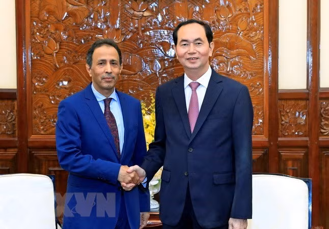 Presidente de Vietnam resalta contribución del embajador de Arabia Saudita ảnh 1
