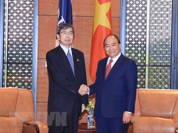 Premier vietnamita recibe al presidente del Banco Asiático para el Desarrollo ảnh 1