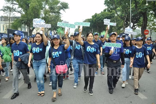 Hanoi se suma a la Hora del Planeta, iniciativa por el medio ambiente ảnh 1