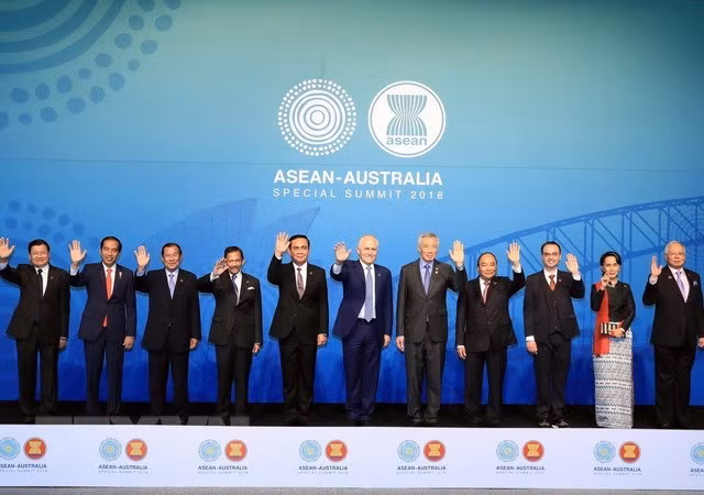 Premier vietnamita destaca buen estado de los nexos ASEAN- Australia ảnh 1