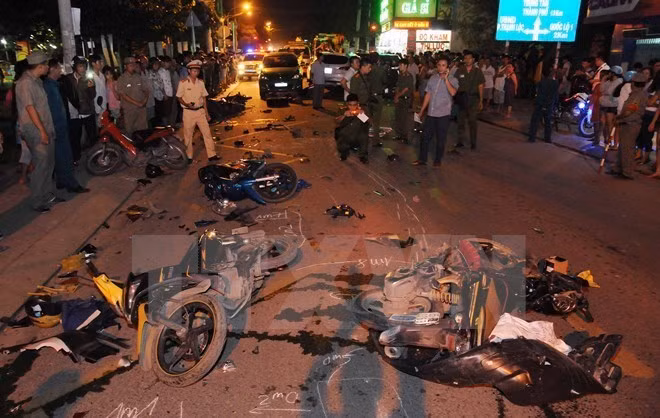 Accidentes de tráfico se reducen en carretera nacional 1A en año nuevo lunar ảnh 1