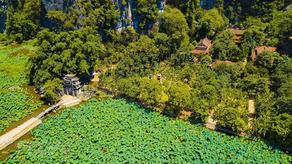 [Foto] Paisaje pintoresco de zona Tam Coc-Bich Dong en provincia norvietnamita de Ninh Binh ảnh 1