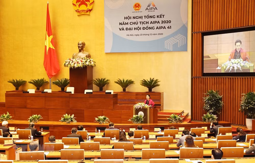 Resaltan éxito de Asamblea Nacional de Vietnam en cargo de presidente de AIPA ảnh 1