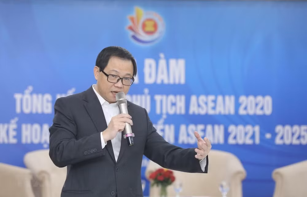 Efectúan coloquio de prensa sobre balance de la presidencia de Vietnam en la ASEAN 2020 ảnh 1
