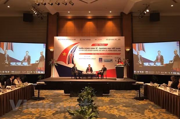 Vietnam y el Reino Unido culminarán mañana negociaciones de TLC ảnh 1