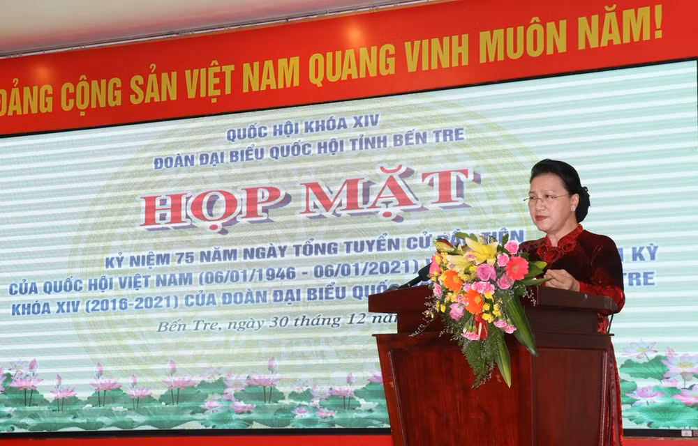 Conmemoran aniversario 75 de las primeras elecciones generales de Vietnam ảnh 1