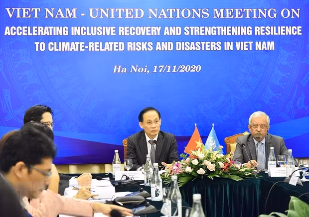 Aceleran elaboración de marco de cooperación Vietnam-ONU para 2022-2026 ảnh 1