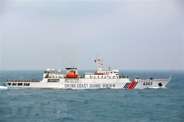 Vietnam y China realizan patrullaje mixto en el golfo de Tonkín ảnh 2