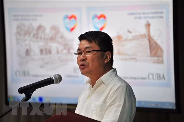 Cancelan Vietnam y Cuba sello postal por 60 años de nexos ofciales ảnh 3