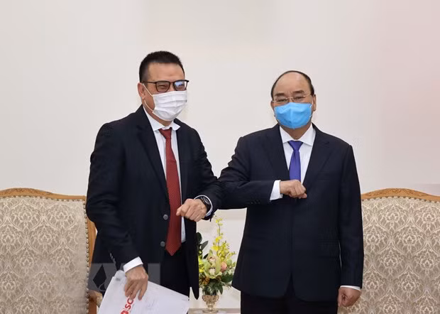 Recibe premier de Vietnam a dirigente de grupo tailandés SCG ảnh 1