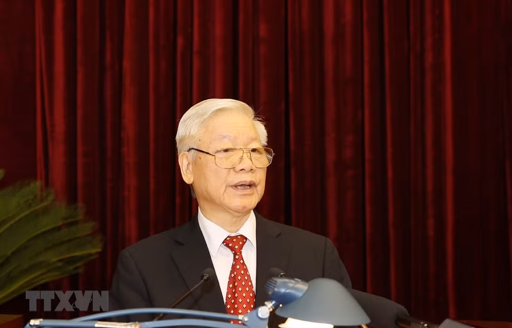 Inauguran XIV pleno del Comité Central del Partido Comunista de Vietnam ảnh 1