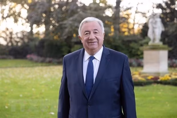 Visita de presidente del Senado de Francia a Vietnam impulsa nexos bilaterales ảnh 1