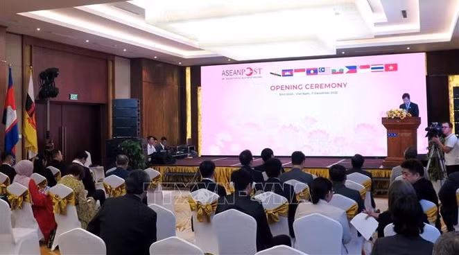Efectúan Reunión de Negocios Postales de la ASEAN en provincia vietnamita ảnh 1