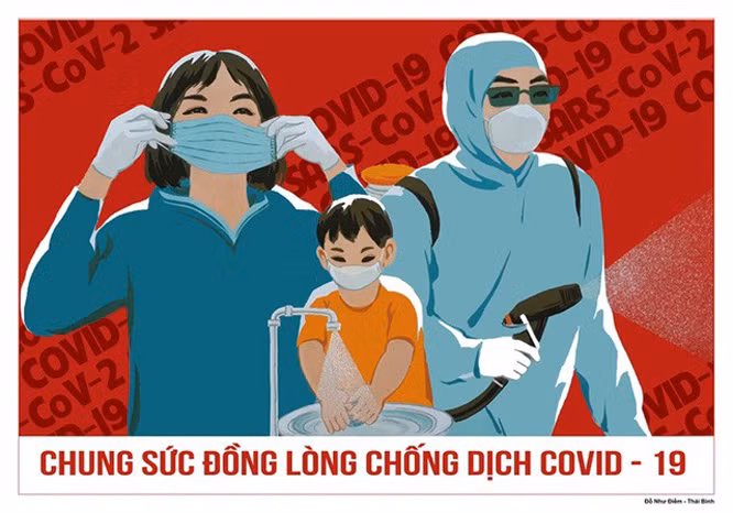  Vietnam lanza concurso de carteles sobre prevención y control del Covid-19 ảnh 1