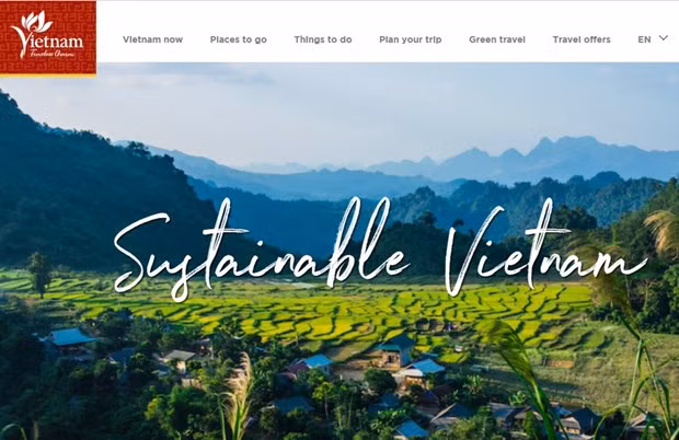 Estrenan sitio web para presentar turismo sostenible de Vietnam a extranjeros ảnh 1