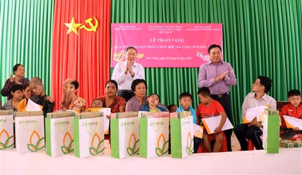 Más apoyo a las víctimas de Agente Naranja en provincia vietnamita ảnh 1
