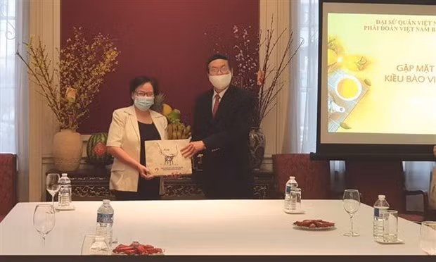 Vietnamitas en Bélgica celebran encuentro en contexto pandémico ảnh 1 Vietnamitas en Bélgica celebran encuentro en contexto pandémico ảnh 1